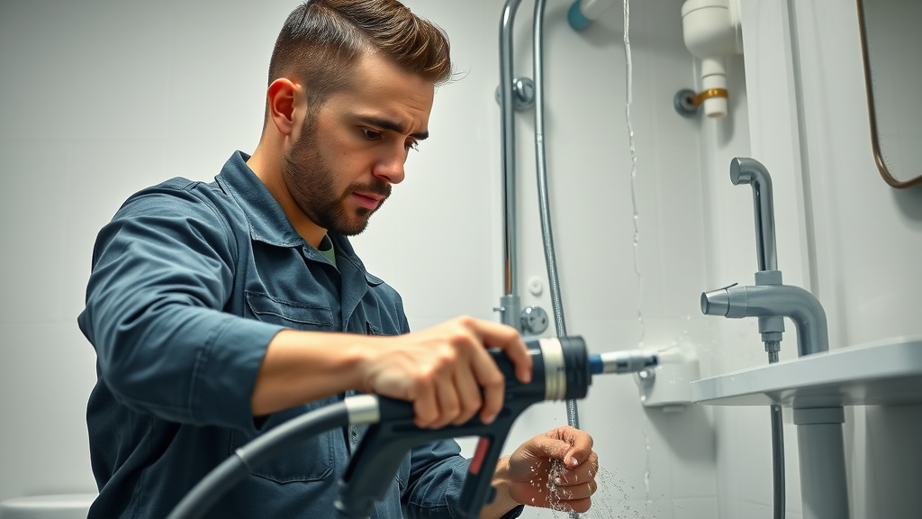 modern drain cleaning urgent plumbing repair chesterfield in Chesterfield bathroom