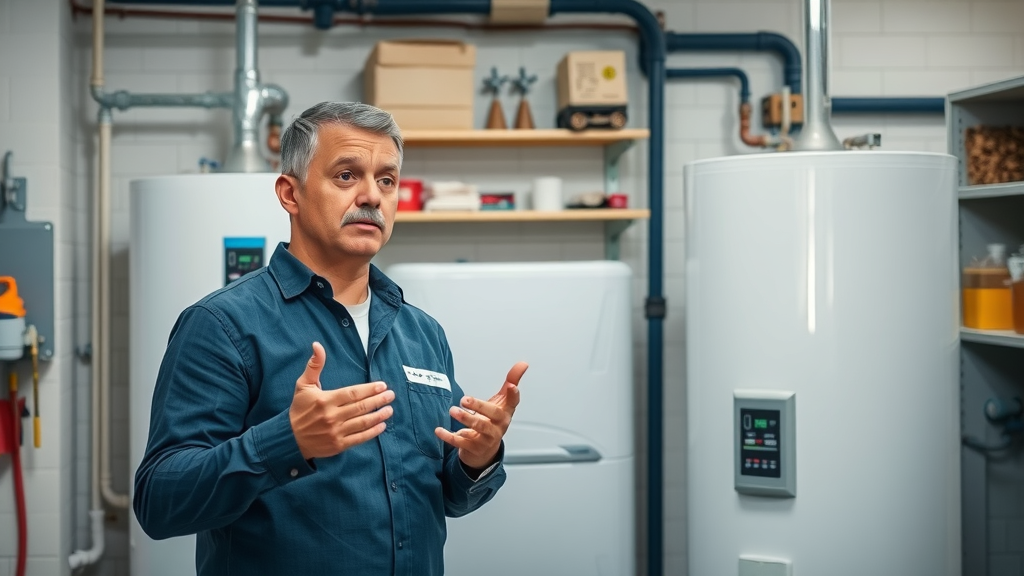 Tank water heater vs tankless water heater comparison - Chesterfield technician explains differences