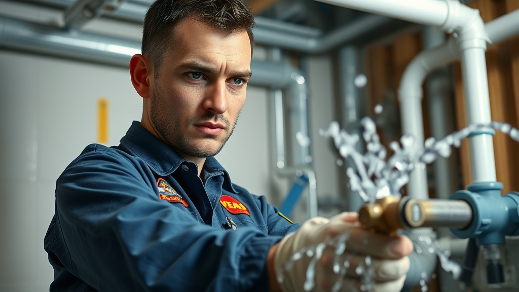 determined emergency plumber rapid burst pipe repair emergency plumbing service chesterfield