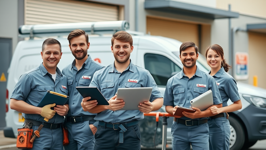 plumbing company chesterfield professional team outside facility