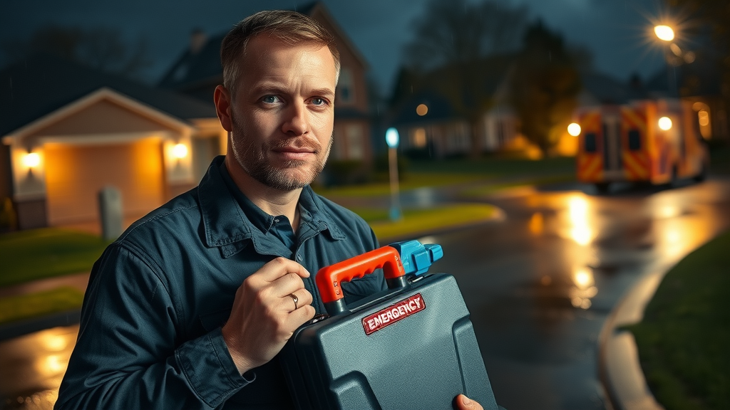 emergency plumbing tips Chesterfield plumber night toolkit emergency services in Chesterfield