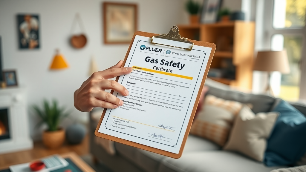 gas safe engineers chesterfield official gas safety certificate exchange with homeowner