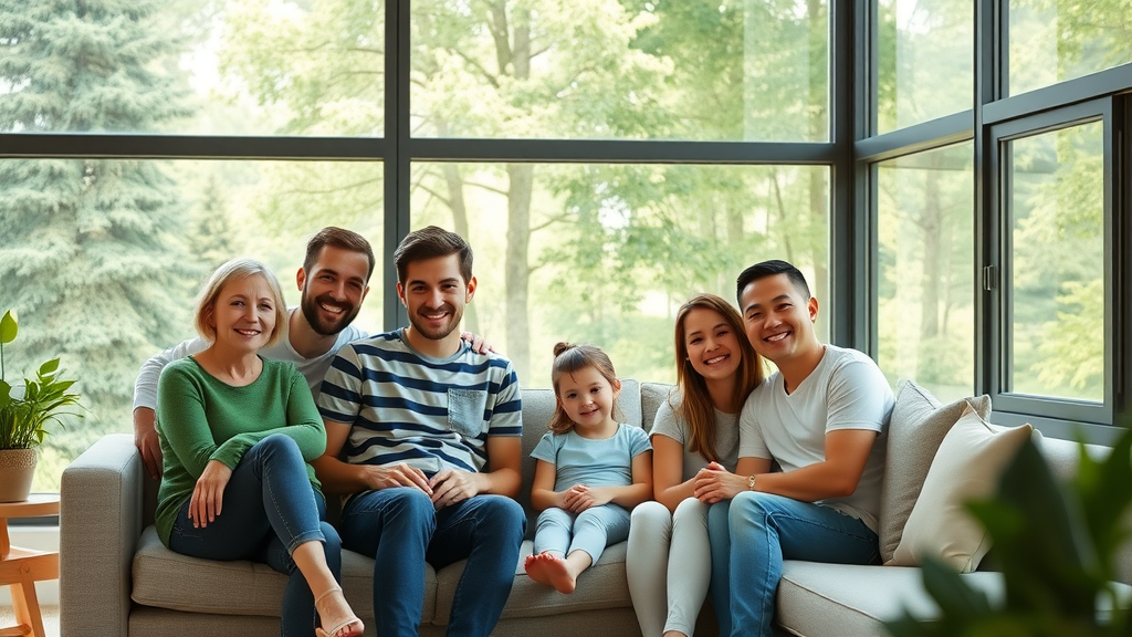 eco-friendly heating systems family clean air north america living room