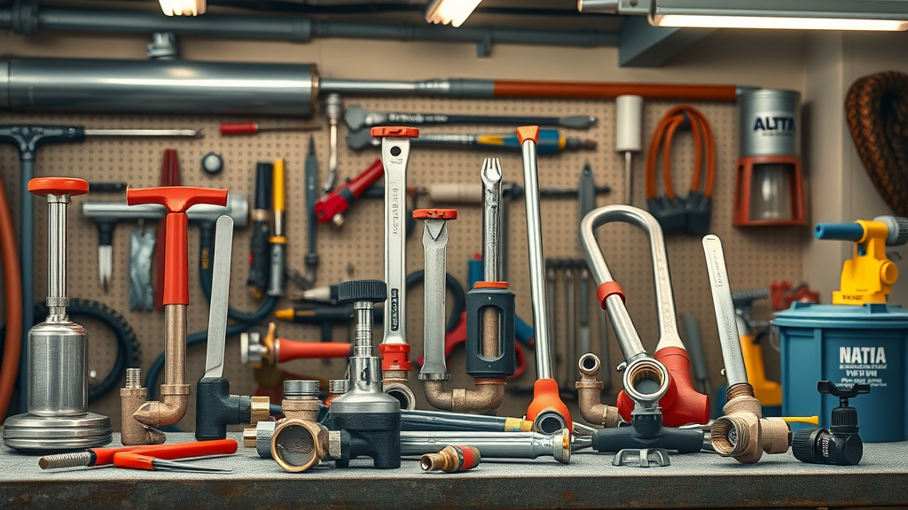 Modern drain cleaning and pipe repair tools used in Chesterfield services