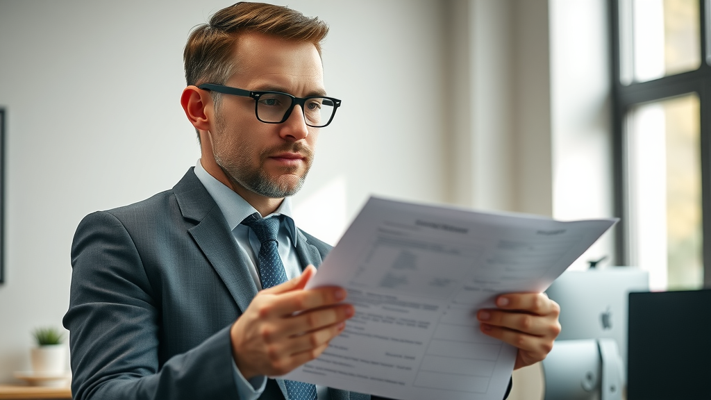 Business manager evaluating plumbing company with plumber in Chesterfield, commercial plumbing maintenance Chesterfield