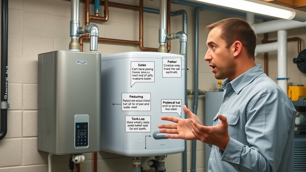modern water heater system versus tankless water heater for bathroom plumbing chesterfield