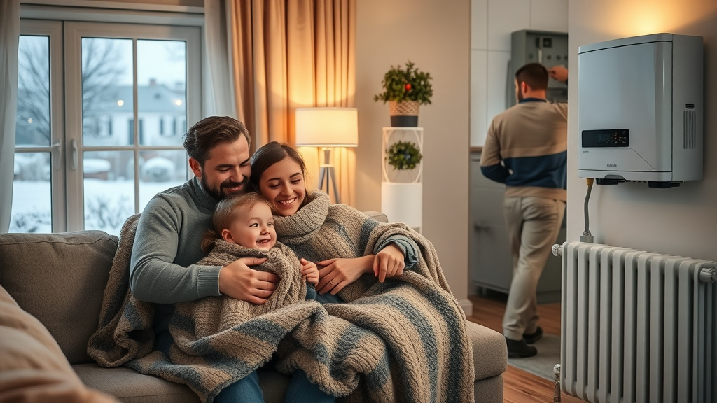 Family warm after fast boiler repair installation in Sheffield home