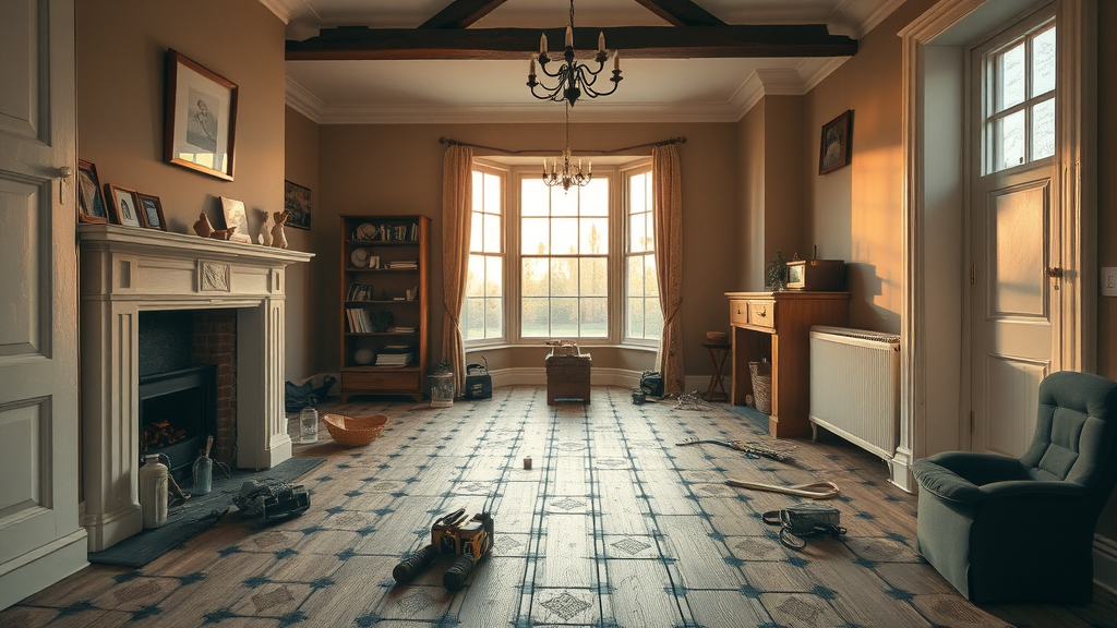 Organized display of top underfloor heating kit brands for comparison in a showroom-type setting, product displays clearly differentiated.