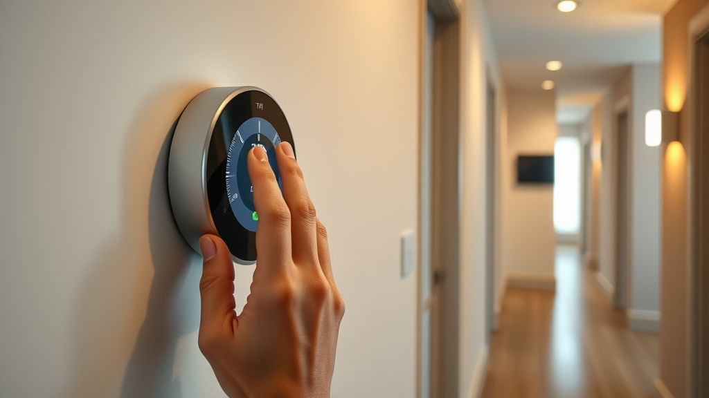 Smart thermostat for efficient heating system upgrades and savings