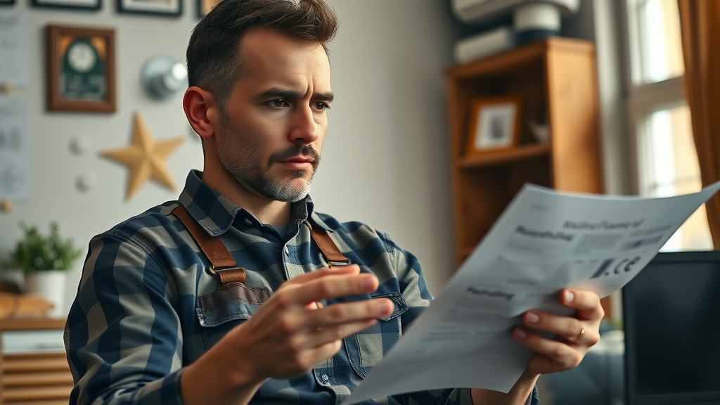 Plumber reflecting on challenges, highlighting common pitfalls in plumbing business management