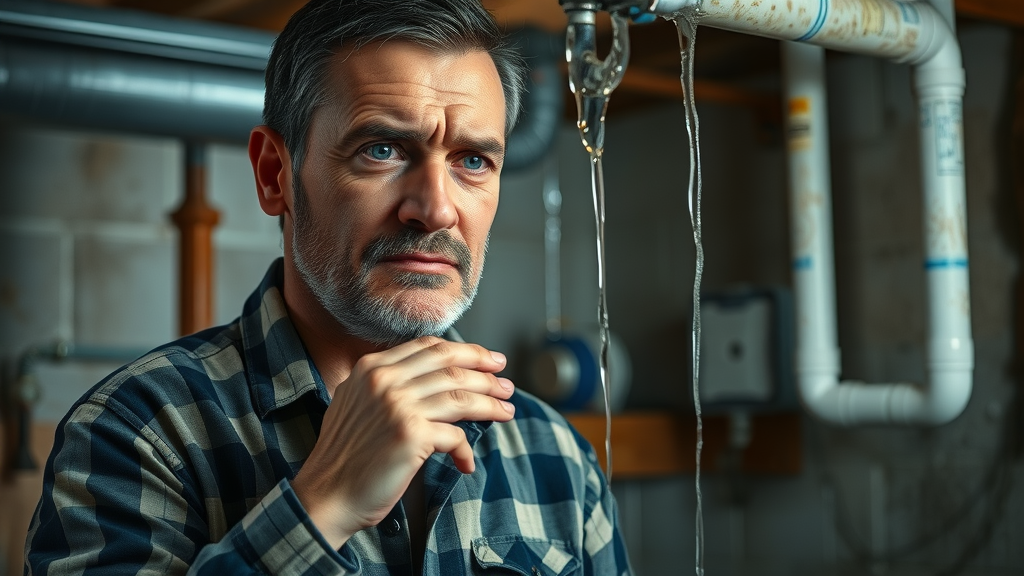 Impact of poor plumbing service value highlighted by leaking pipes and customer concern